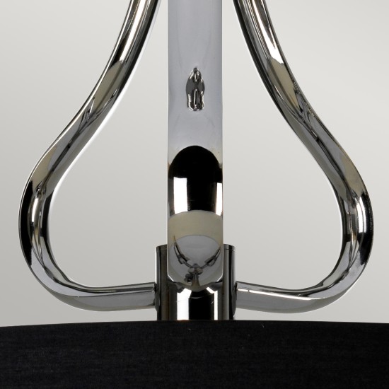 Falmouth 3 Light Semi Flush - Polished Chrome IP44