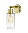 Morvah 1 Light Wall Light - Brushed Brass IP44 Elstead Lighting Morvah 1 Light Wall Light - Brushed Brass IP44