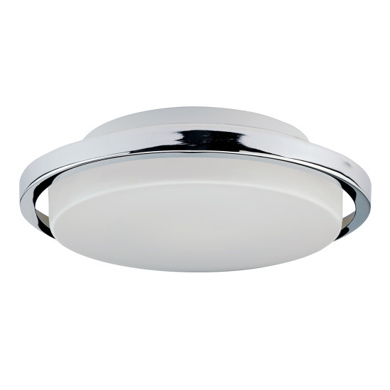 Ryde 1-Ljus Plafond Polerad Krom 30cm IP44