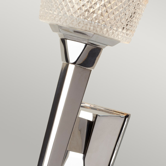 Verity 1-Ljus Vägglampa Polerat Krom 23cm IP44 Verity 1-Ljus Vägglampa Polerat Krom 23cm IP44