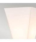 Bowtie 1 wall light IP44 matte black 24.8cm