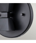 Bowtie 1 wall light IP44 matte black 24.8cm