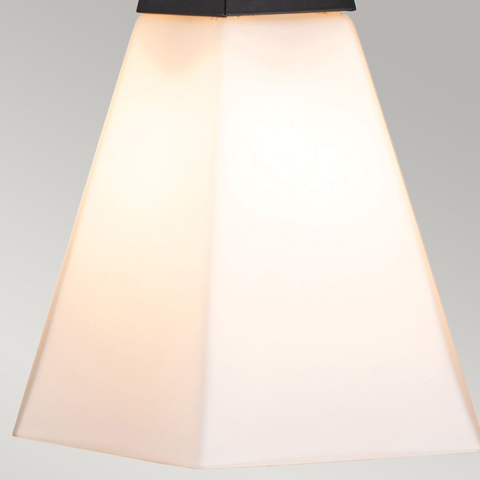 Bowtie 3 wall light IP44 matte black 57.2cm Kichler Bowtie 3 wall light IP44 matte black 57.2cm