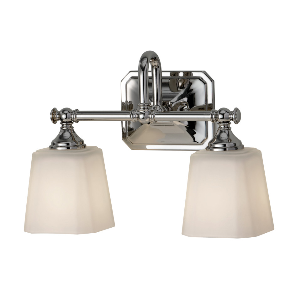 Concord 2-Ljus Spegellampa Polerad Krom 25,7cm Elstead Lighting Concord 2-Ljus Spegellampa Polerad Krom 25,7cm
