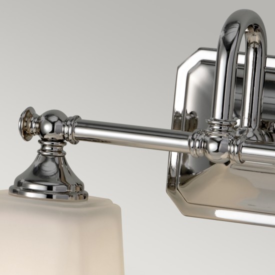 Concord 2-Ljus Spegellampa Polerad Krom 25,7cm IP44 Concord 2-Ljus Spegellampa Polerad Krom 25,7cm IP44