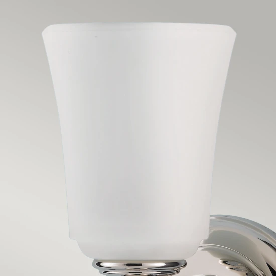 Huguenot Lake 1-Ljus Vägglampa Polerad Krom 25,7cm IP44