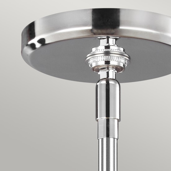 Paulson 6-Ljus Taklampa Krom 24,4cm IP44