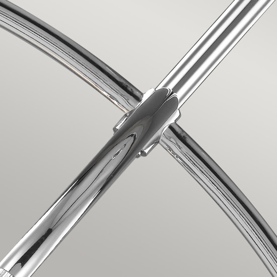 Paulson 6-Ljus Taklampa Krom 24,4cm IP44 Paulson 6-Ljus Taklampa Krom 24,4cm IP44