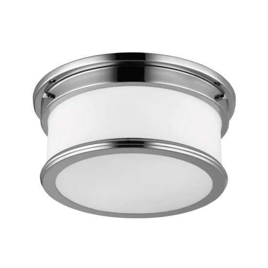 Payne 2-Ljus Plafond Polerad Krom 50,2cm IP44