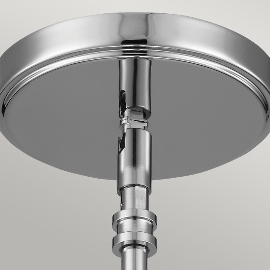 Payne 1-Ljus Mini Taklampa Polerad Krom 14,3cm IP44 Payne 1-Ljus Mini Taklampa Polerad Krom 14,3cm IP44