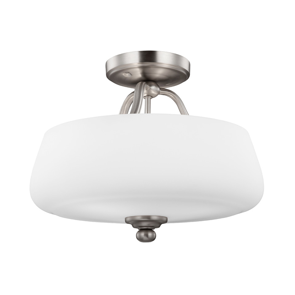 Vintner 3-Ljus Taklampa Satin Nickel 1,5 dm Elstead Lighting Vintner 3-Ljus Taklampa Satin Nickel 1,5 dm