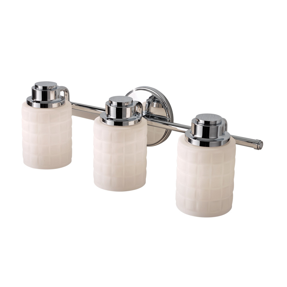 Feiss Wadsworth 3Lt Above Mirror Light IP44 Elstead Lighting Feiss Wadsworth 3Lt Above Mirror Light IP44