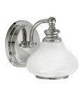 Ainsley 1-Ljus Vägglampa Polerad Krom 13,7cm Elstead Lighting Ainsley 1-Ljus Vägglampa Polerad Krom 13,7cm