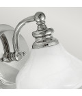 Ainsley 1-Ljus Vägglampa Polerad Krom 13,7cm Elstead Lighting Ainsley 1-Ljus Vägglampa Polerad Krom 13,7cm