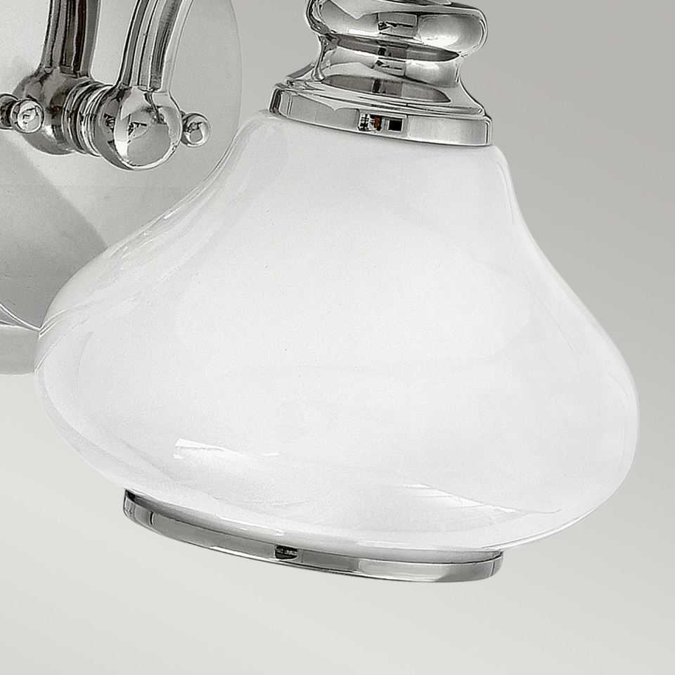 Ainsley 1-Ljus Vägglampa Polerad Krom 13,7cm Elstead Lighting Ainsley 1-Ljus Vägglampa Polerad Krom 13,7cm