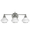 Ainsley 3-Ljus Vägglampa Polerad Krom 23,1cm Elstead Lighting Ainsley 3-Ljus Vägglampa Polerad Krom 23,1cm