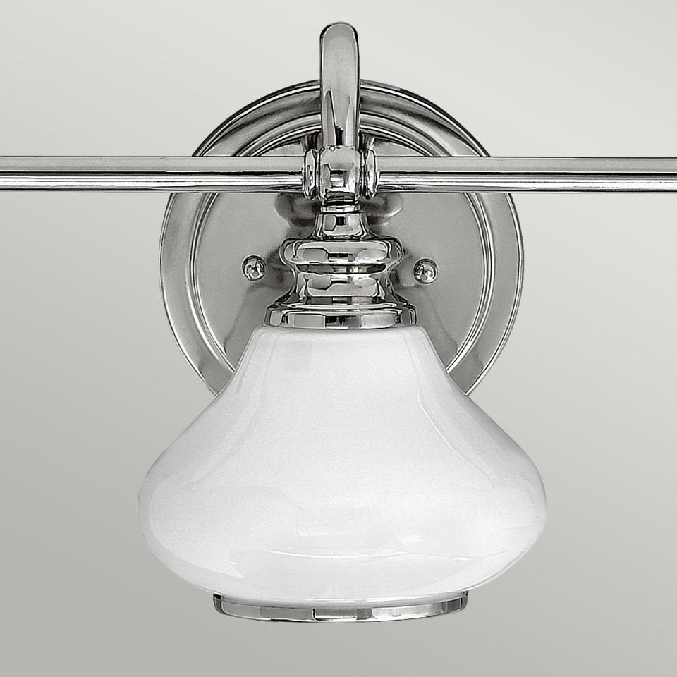 Ainsley 3-Ljus Vägglampa Polerad Krom 23,1cm Elstead Lighting Ainsley 3-Ljus Vägglampa Polerad Krom 23,1cm