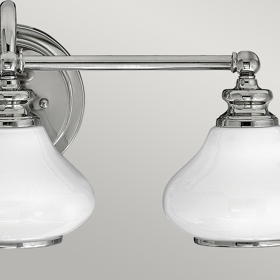 Ainsley 3-Ljus Vägglampa Polerad Krom 23,1cm Elstead Lighting Ainsley 3-Ljus Vägglampa Polerad Krom 23,1cm