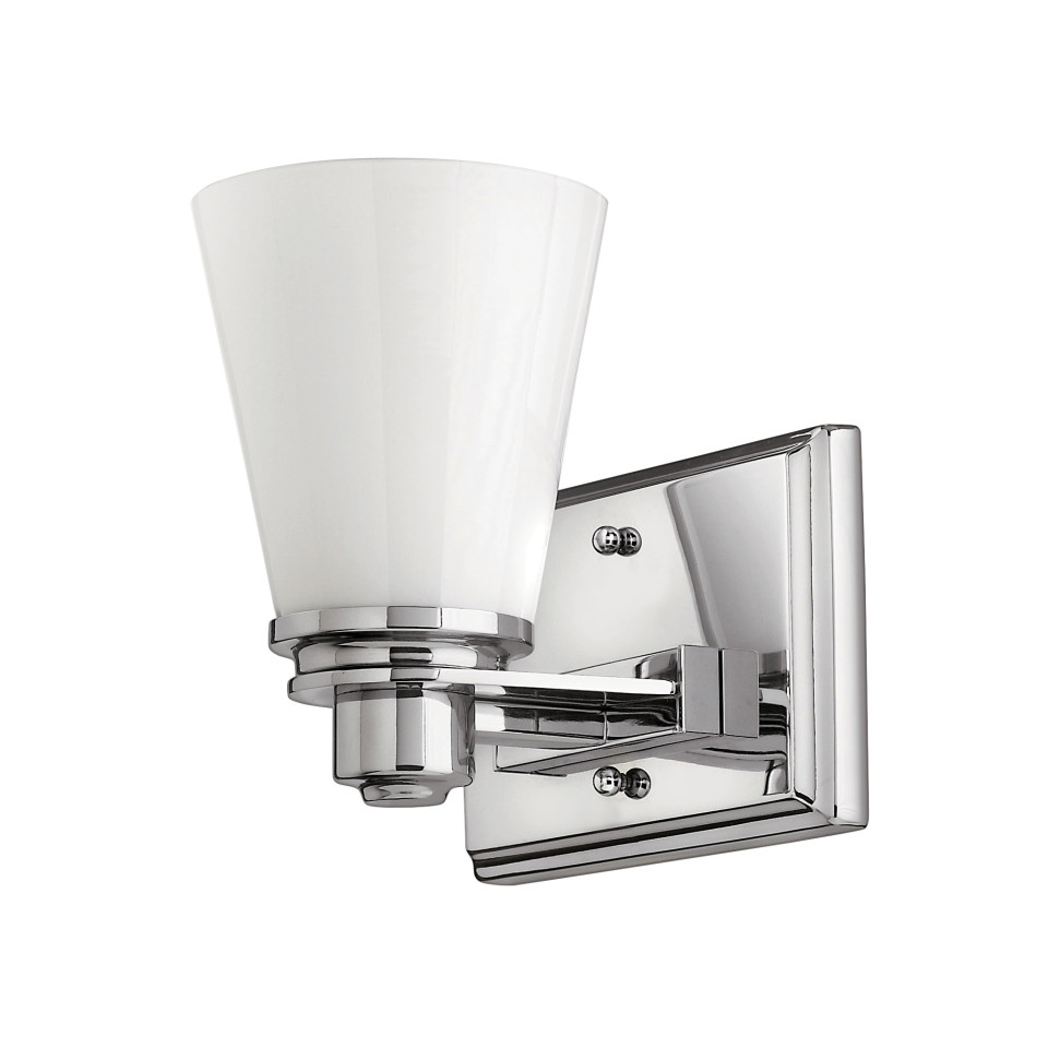 Avon 1-Ljus Vägglampa Polerad Krom 17,8 cm Elstead Lighting Avon 1-Ljus Vägglampa Polerad Krom 17,8 cm