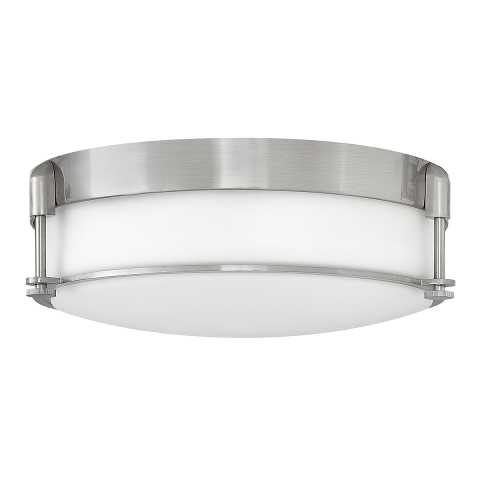 Colbin Mellan Plafond Borstad Nickel 61cm IP44 Colbin Mellan Plafond Borstad Nickel 61cm IP44