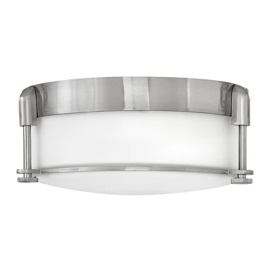 Colbin Small Flush Mount - Brushed Nickel IP44