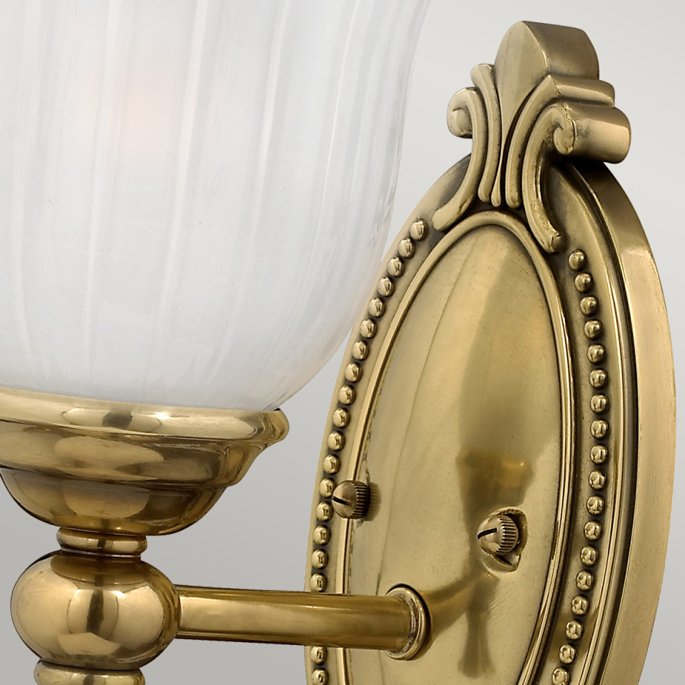 Francoise 1 Light Wall Light IP44 Elstead Lighting Francoise 1 Light Wall Light IP44