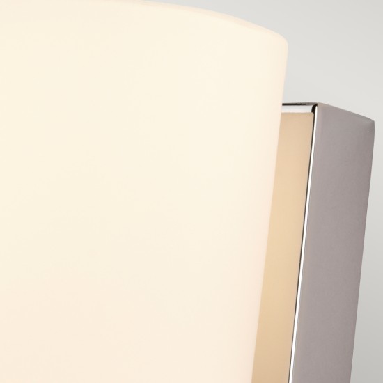 Lanza 1-Ljus Vägglampa Polerad Krom 23,5 cm IP44
