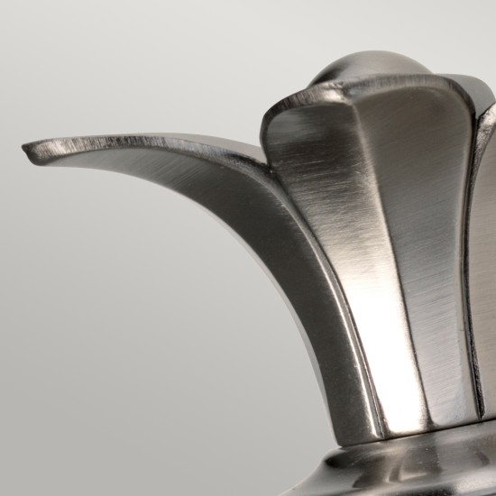 Plantation 1-Ljus Vägglampa Antik Nickel 17,1cm IP44 Plantation 1-Ljus Vägglampa Antik Nickel 17,1cm IP44