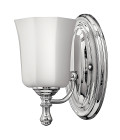 Shelly 1-Ljus Vägglampa Polerad Krom 22cm Elstead Lighting Shelly 1-Ljus Vägglampa Polerad Krom 22cm