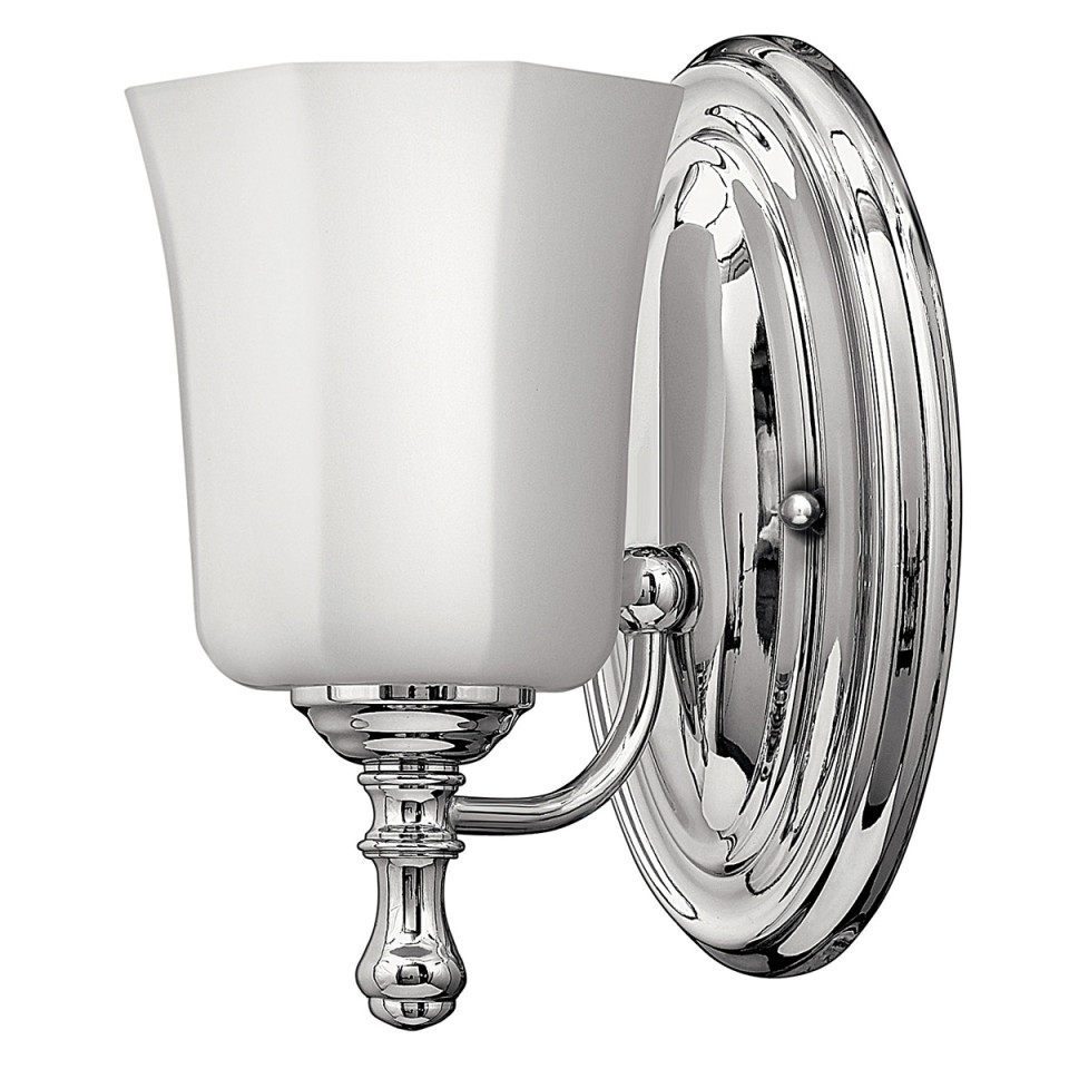 Shelly 1-Ljus Vägglampa Polerad Krom 22cm Elstead Lighting Shelly 1-Ljus Vägglampa Polerad Krom 22cm
