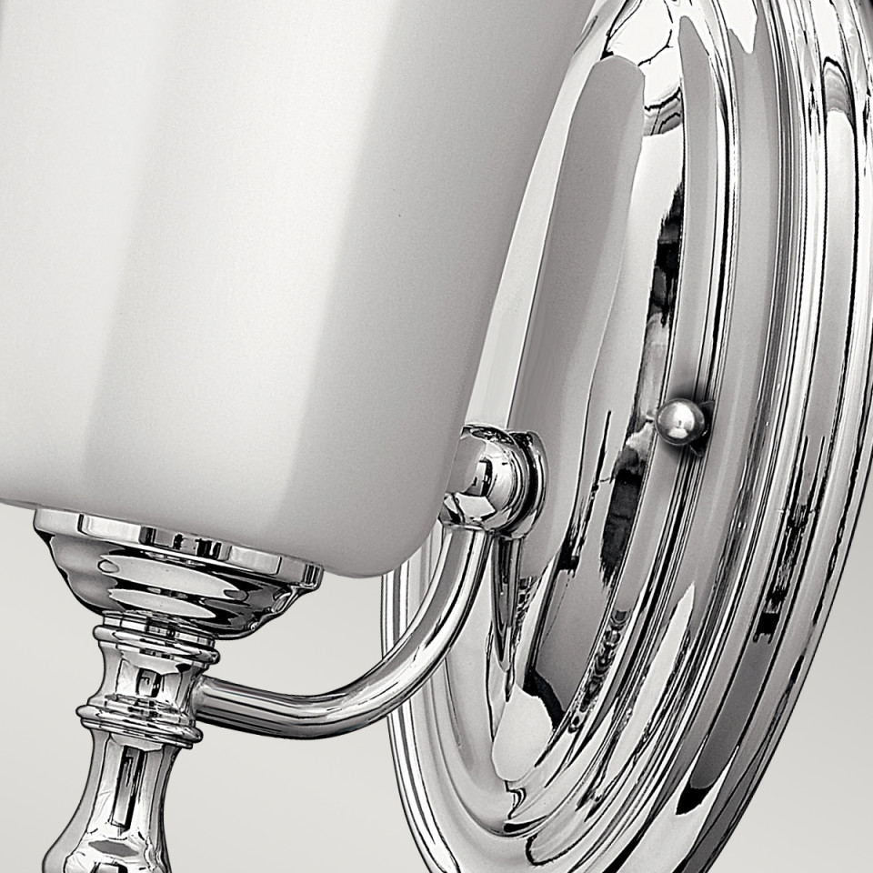 Shelly 1-Ljus Vägglampa Polerad Krom 22cm Elstead Lighting Shelly 1-Ljus Vägglampa Polerad Krom 22cm