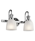Cora 2-Ljus Vägglampa Polerad Krom 56,1cm Elstead Lighting Cora 2-Ljus Vägglampa Polerad Krom 56,1cm