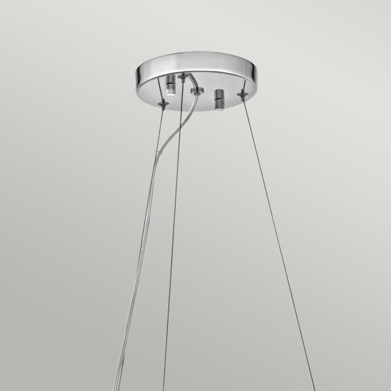 Crystal Skye 6-Ljus Taklampa Krom 89,4cm IP44 Crystal Skye 6-Ljus Taklampa Krom 89,4cm IP44