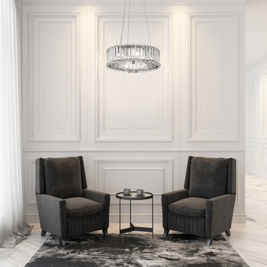 Crystal Skye 6 Light Pendant IP44 Crystal Skye 6 Light Pendant IP44