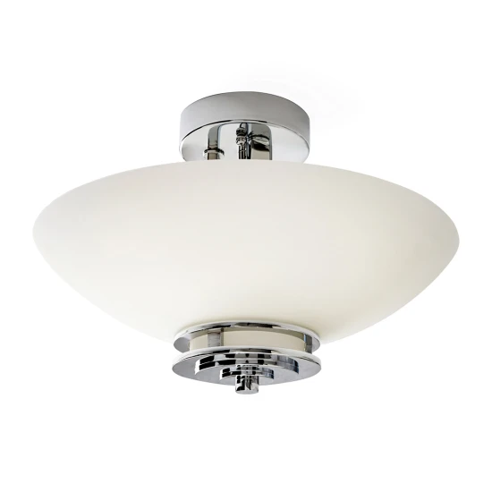 Hendrik 3-Ljus Plafond Polerad Krom 30,6cm IP44