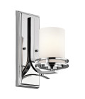 Hendrik 1-Ljus Vägglampa Polerad Krom 29,5 cm Elstead Lighting Hendrik 1-Ljus Vägglampa Polerad Krom 29,5 cm
