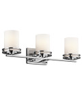 Hendrik 3 Light Wall Light IP44 Elstead Lighting Hendrik 3 Light Wall Light IP44