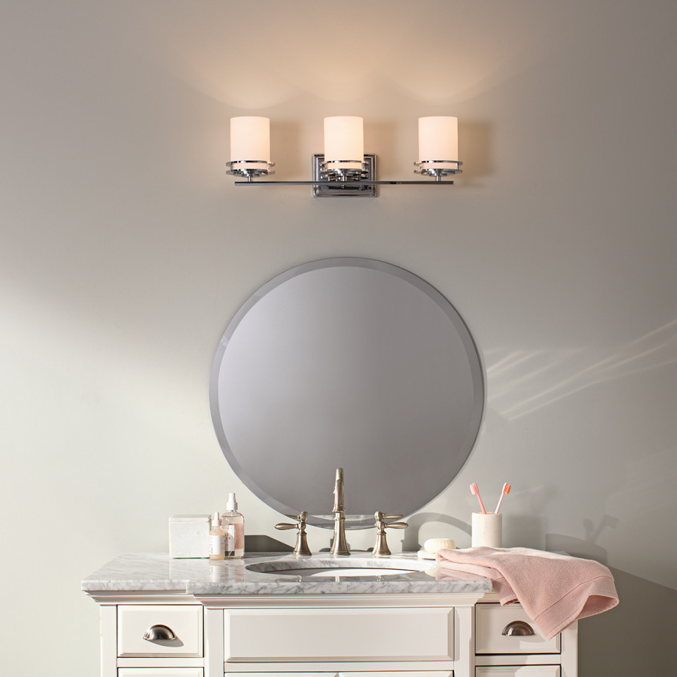 Hendrik 3 Light Wall Light IP44 Elstead Lighting Hendrik 3 Light Wall Light IP44