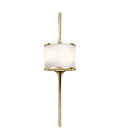 Mona 2 Light Wall Light - Polished Brass IP44 Elstead Lighting Mona 2 Light Wall Light - Polished Brass IP44