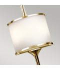 Mona 2 Light Wall Light - Polished Brass IP44 Elstead Lighting Mona 2 Light Wall Light - Polished Brass IP44