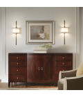Mona 2 Light Wall Light - Classic Pewter IP44 Elstead Lighting Mona 2 Light Wall Light - Classic Pewter IP44