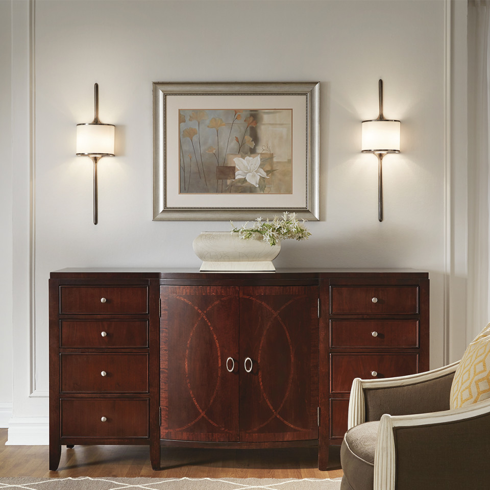 Mona 2 Light Wall Light - Classic Pewter IP44 Elstead Lighting Mona 2 Light Wall Light - Classic Pewter IP44