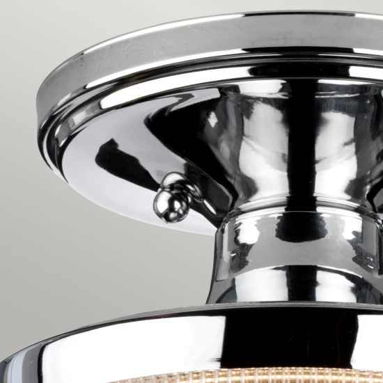 Dublin 1-Ljus Plafond Polerad Krom 32,7cm IP44 Dublin 1-Ljus Plafond Polerad Krom 32,7cm IP44