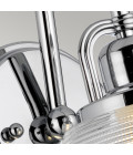 Dublin 1 Light Wall Light - Polished Chrome IP44 Elstead Lighting Dublin 1 Light Wall Light - Polished Chrome IP44