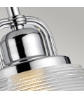 Dublin 1 Light Wall Light - Polished Chrome IP44 Elstead Lighting Dublin 1 Light Wall Light - Polished Chrome IP44