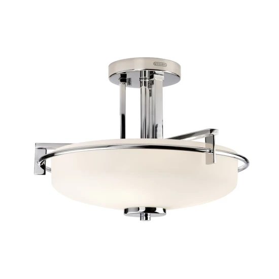 Taylor 3-Ljus Plafond Polerad Krom 11,4cm IP44