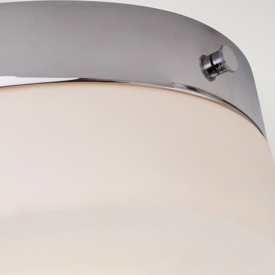 Tamar 1-Ljus Stor Plafond Polerad Krom 29cm IP44 Tamar 1-Ljus Stor Plafond Polerad Krom 29cm IP44