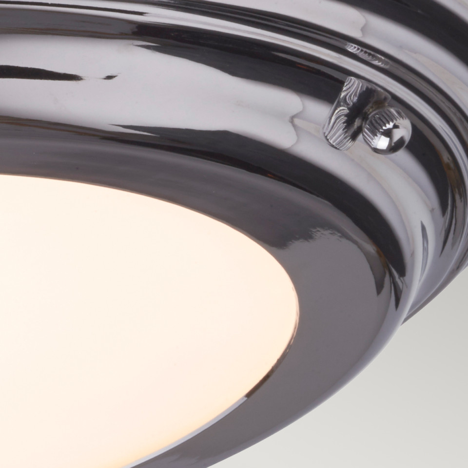Welland 1-Ljus Plafond Polerad Krom IP44 Welland 1-Ljus Plafond Polerad Krom IP44