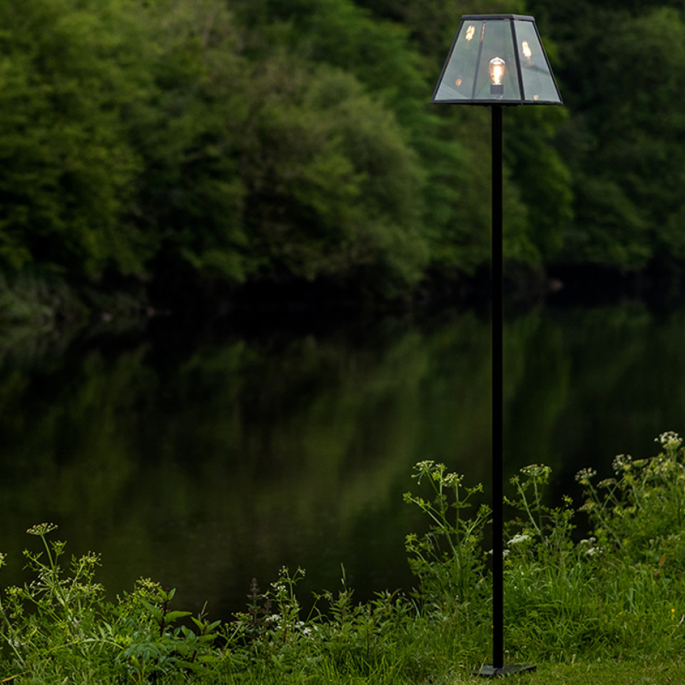 Contemporary Utomhus Lyktstolpe Galvaniserat Stål 2.7m IP44