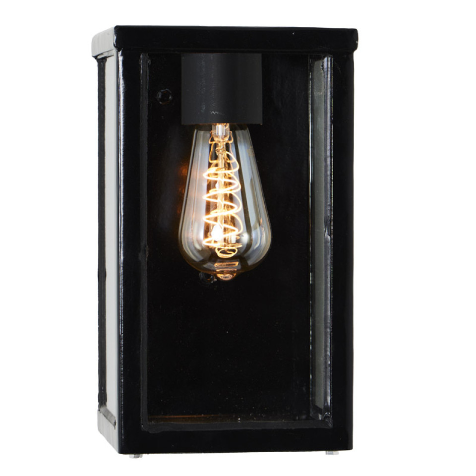 Contemporary Outdoor Flushed Wall Light Galvanised Steel 29cm IP44 Contemporary Outdoor Flushed Wall Light Galvanised Steel 29cm IP44